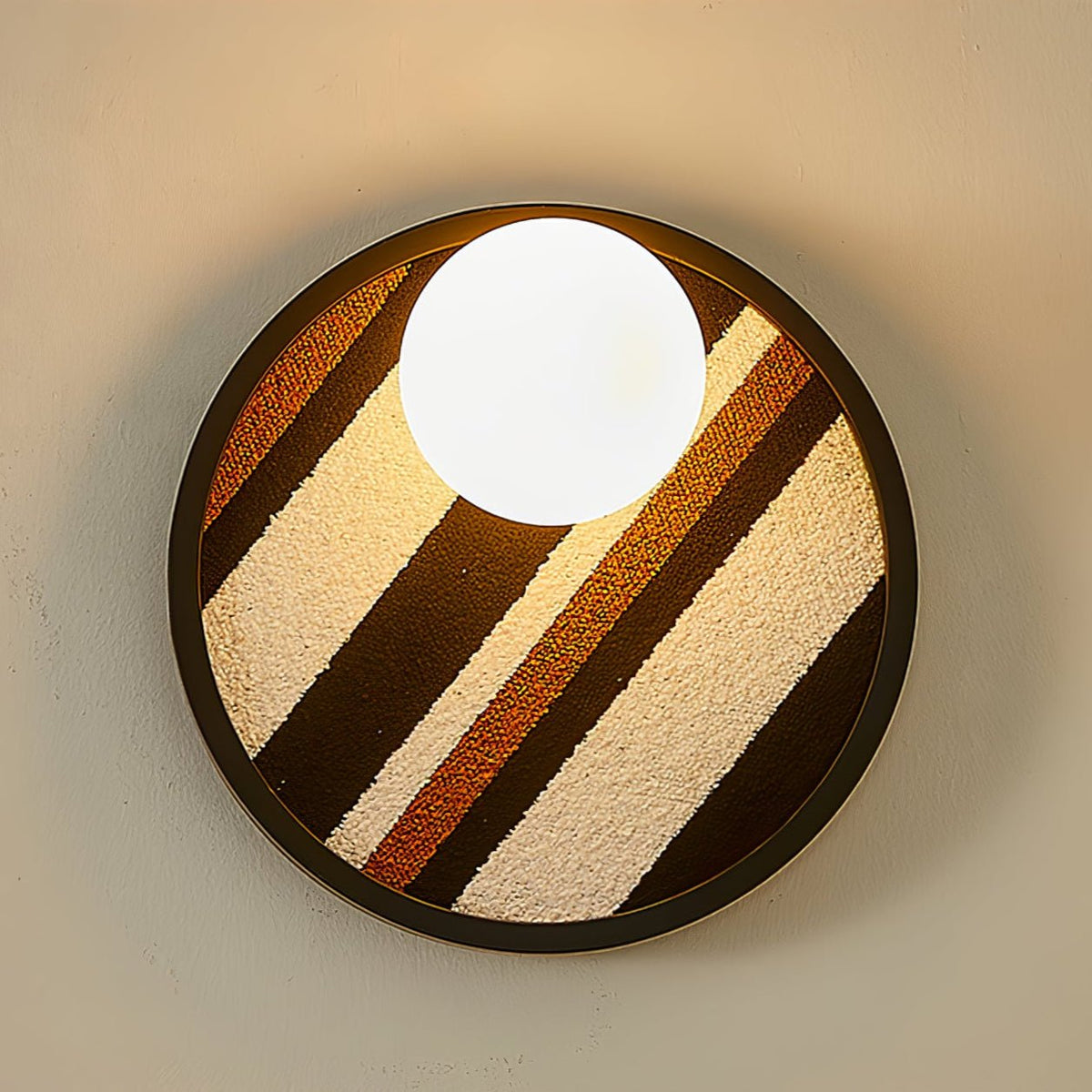 Sytala Orbit Toile d'Art Nordic Premium Applique Murale - Neutralighting