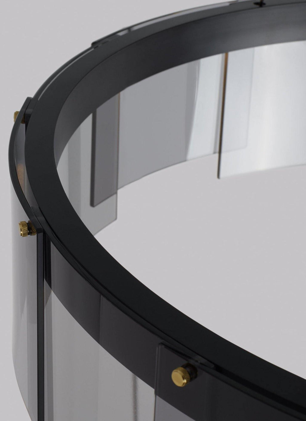 LustraChandelier LED Anneau en Noir Moderne - Neutralighting