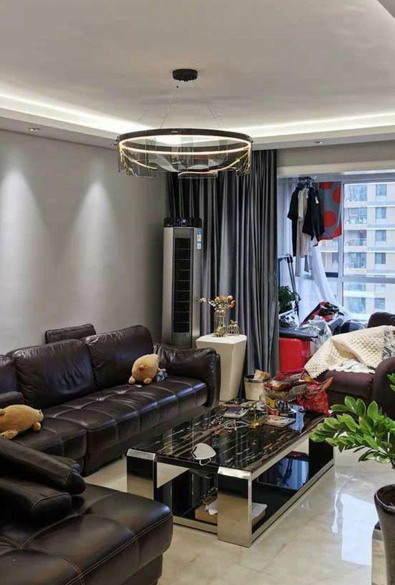 LustraChandelier LED Anneau en Noir Moderne - Neutralighting