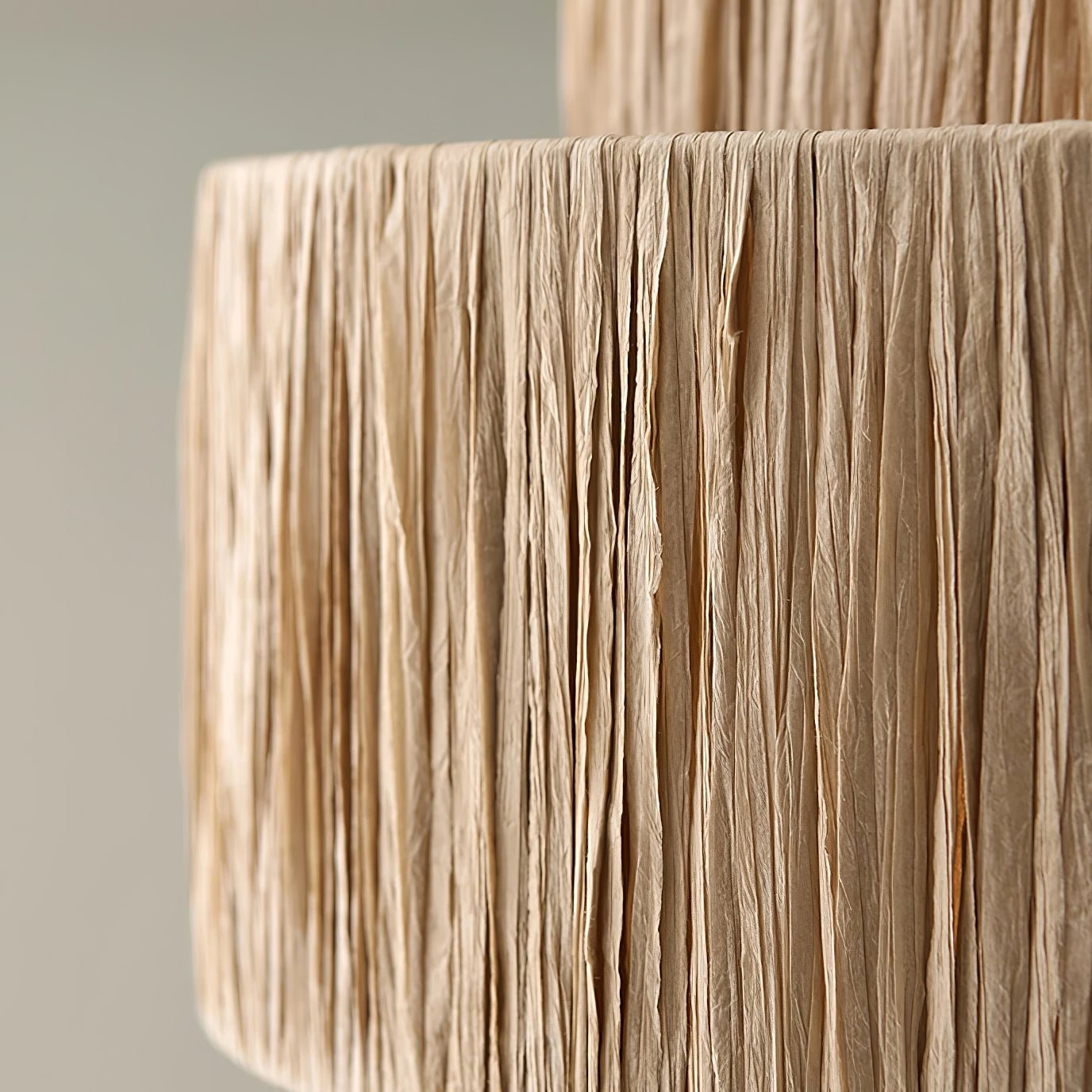 Thyra Lampe Pendante Paille Traditionnelle Rétro - Neutralighting