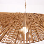 Solara Lampe Pendante Rattan Naturel Tissé à la Main - Neutralighting