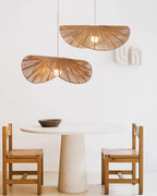 Solara Lampe Pendante Rattan Naturel Tissé à la Main - Neutralighting