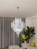 Lustra Suspension Lampe Chaîne en Nickel Coulant - Neutralighting