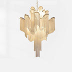 Lustra Suspension Lampe Chaîne en Nickel Coulant - Neutralighting