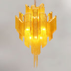 Lustra Suspension Lampe Chaîne en Nickel Coulant - Neutralighting