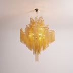 Lustra Suspension Lampe Chaîne en Nickel Coulant - Neutralighting