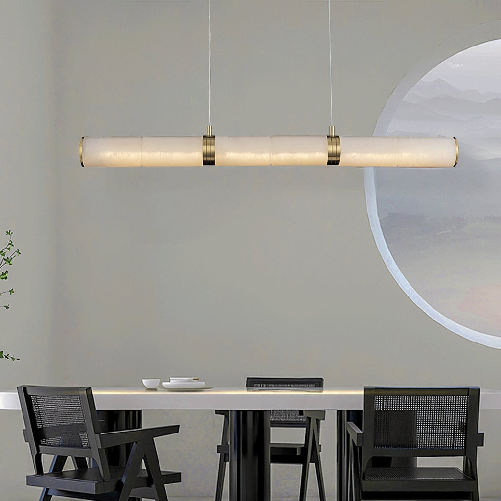 Stream Moderne Minimaliste Albâtre Suspension - Neutralighting
