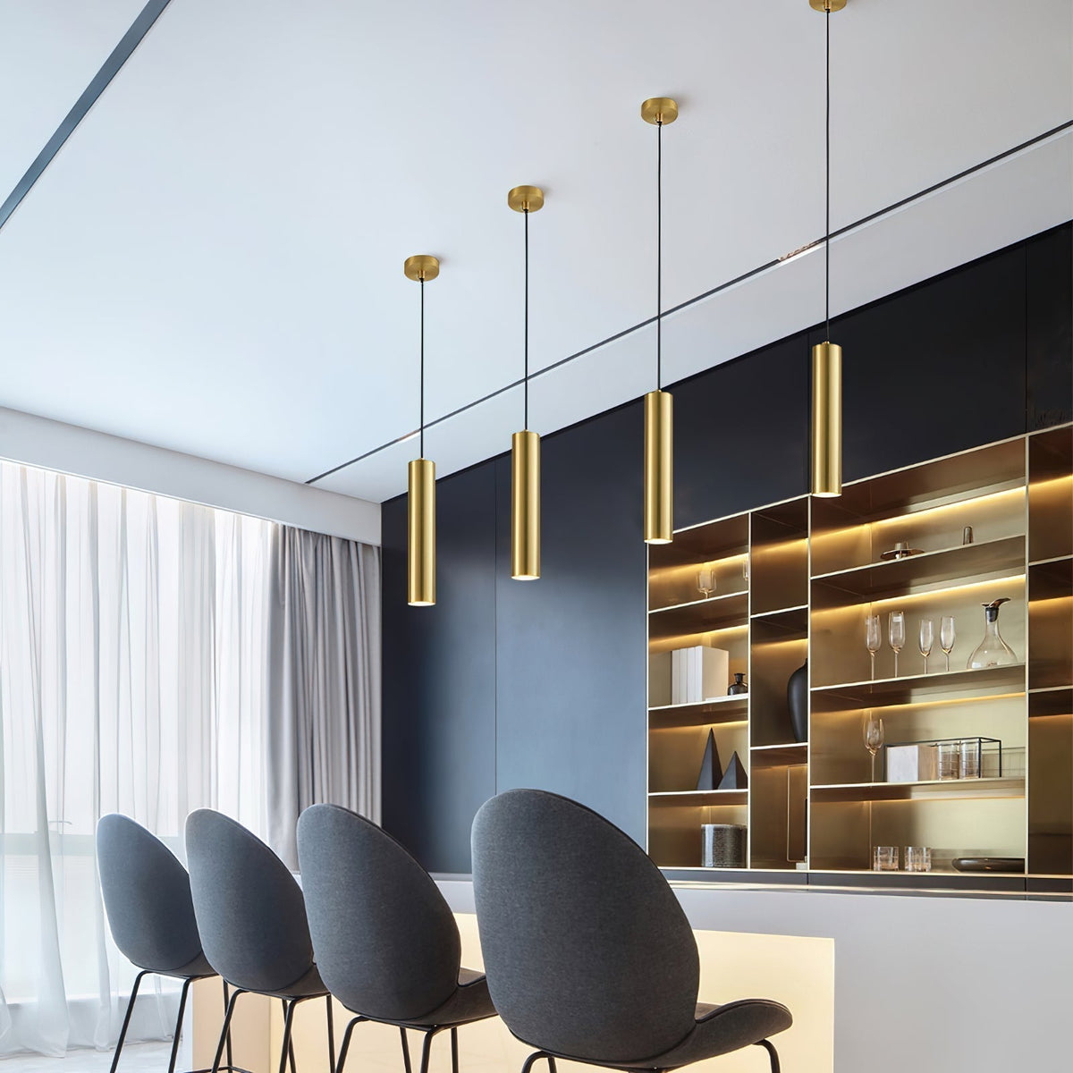 Micah Suspension Aluminium Minimaliste - Neutralighting