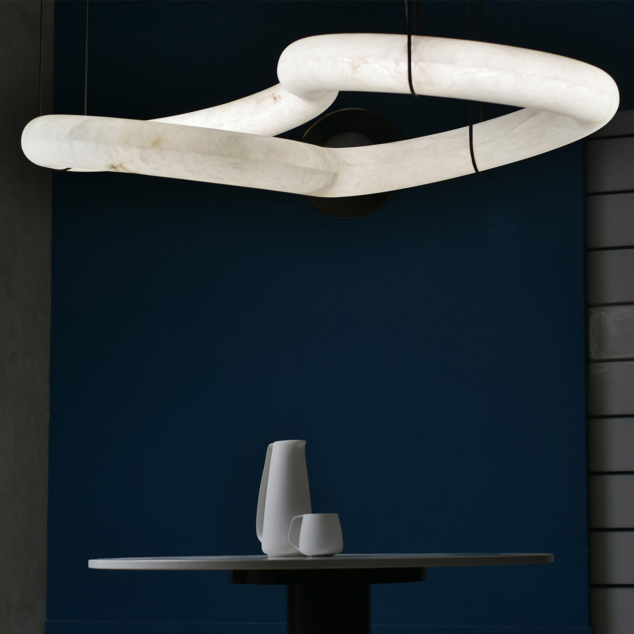 Utalyra Suspension en Albâtre Courbée - Neutralighting