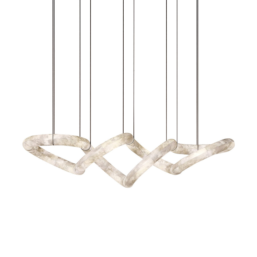 Utalyra Suspension en Albâtre Courbée - Neutralighting
