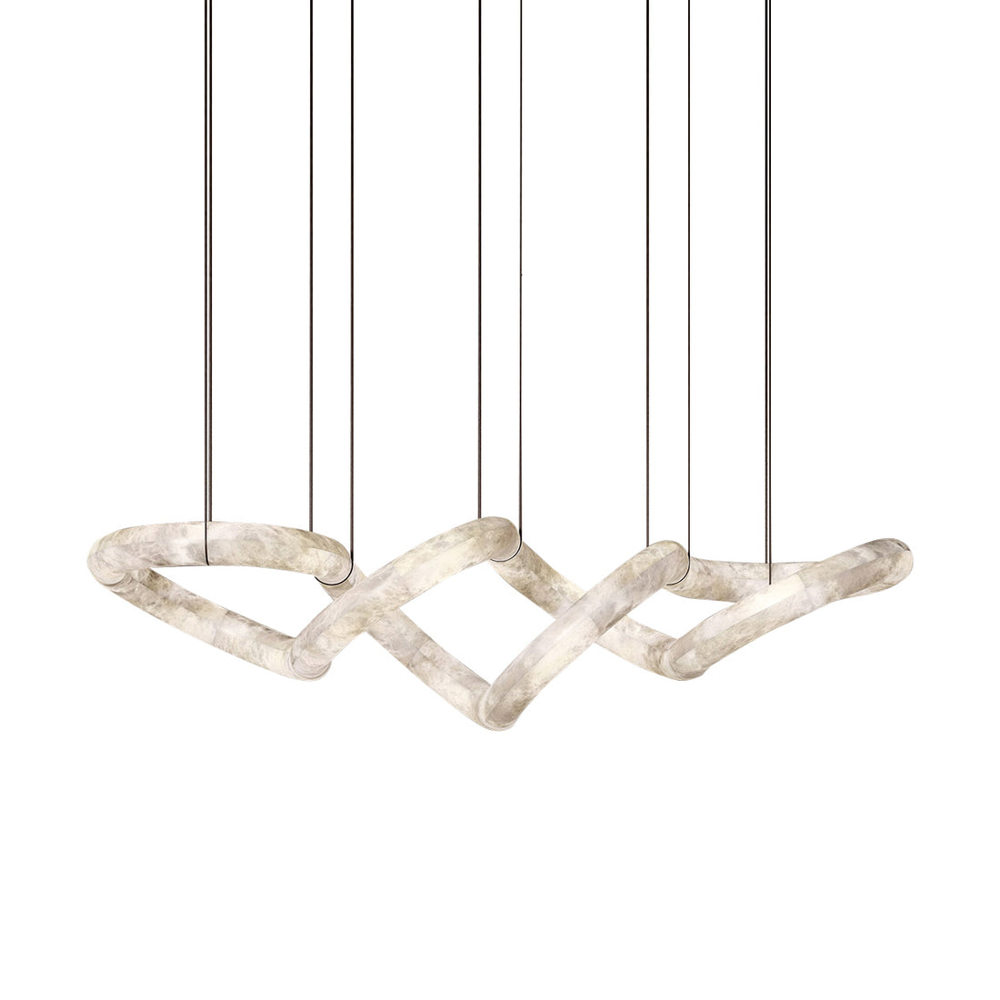 Utalyra Suspension en Albâtre Courbée - Neutralighting