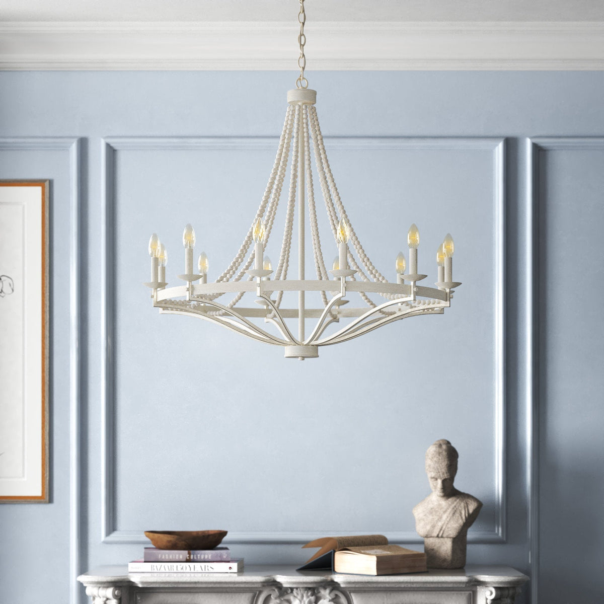 Isoren Ancien Industriel Bois Métal Lustre - Neutralighting