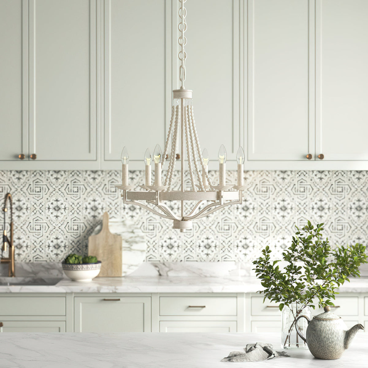 Isoren Ancien Industriel Bois Métal Lustre - Neutralighting