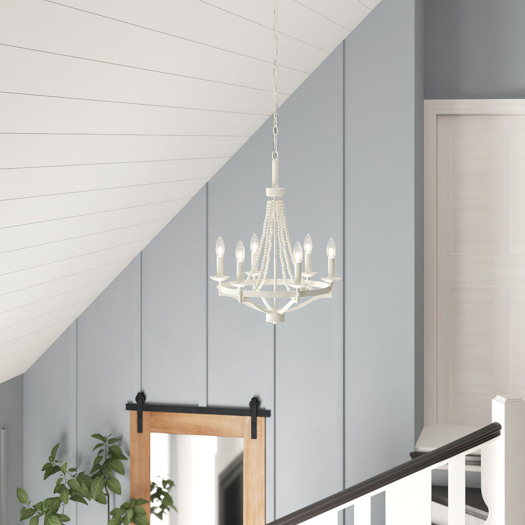 Isoren Ancien Industriel Bois Métal Lustre - Neutralighting