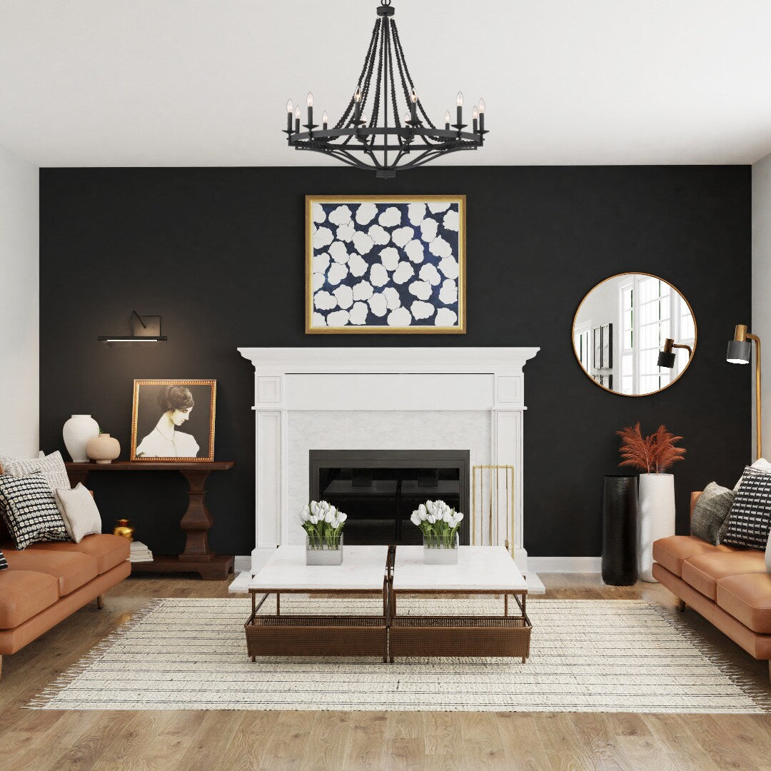 Isoren Ancien Industriel Bois Métal Lustre - Neutralighting