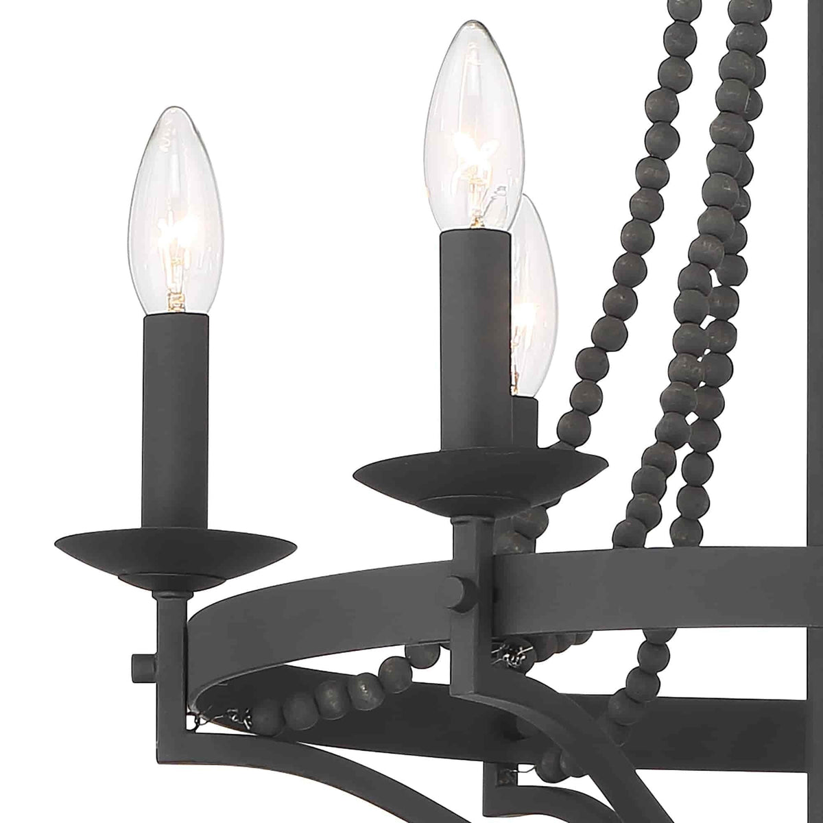 Isoren Ancien Industriel Bois Métal Lustre - Neutralighting