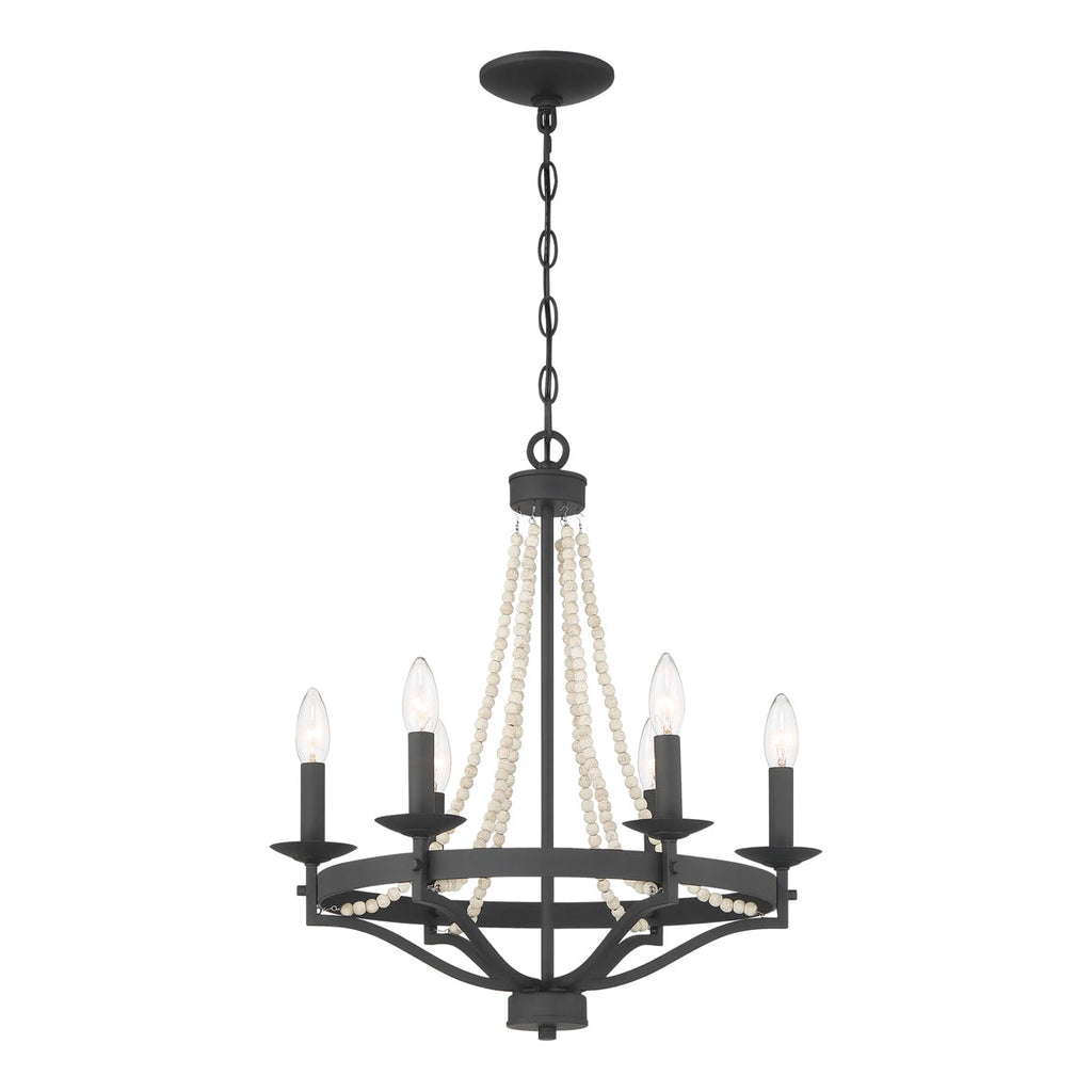 Isoren Ancien Industriel Bois Métal Lustre - Neutralighting