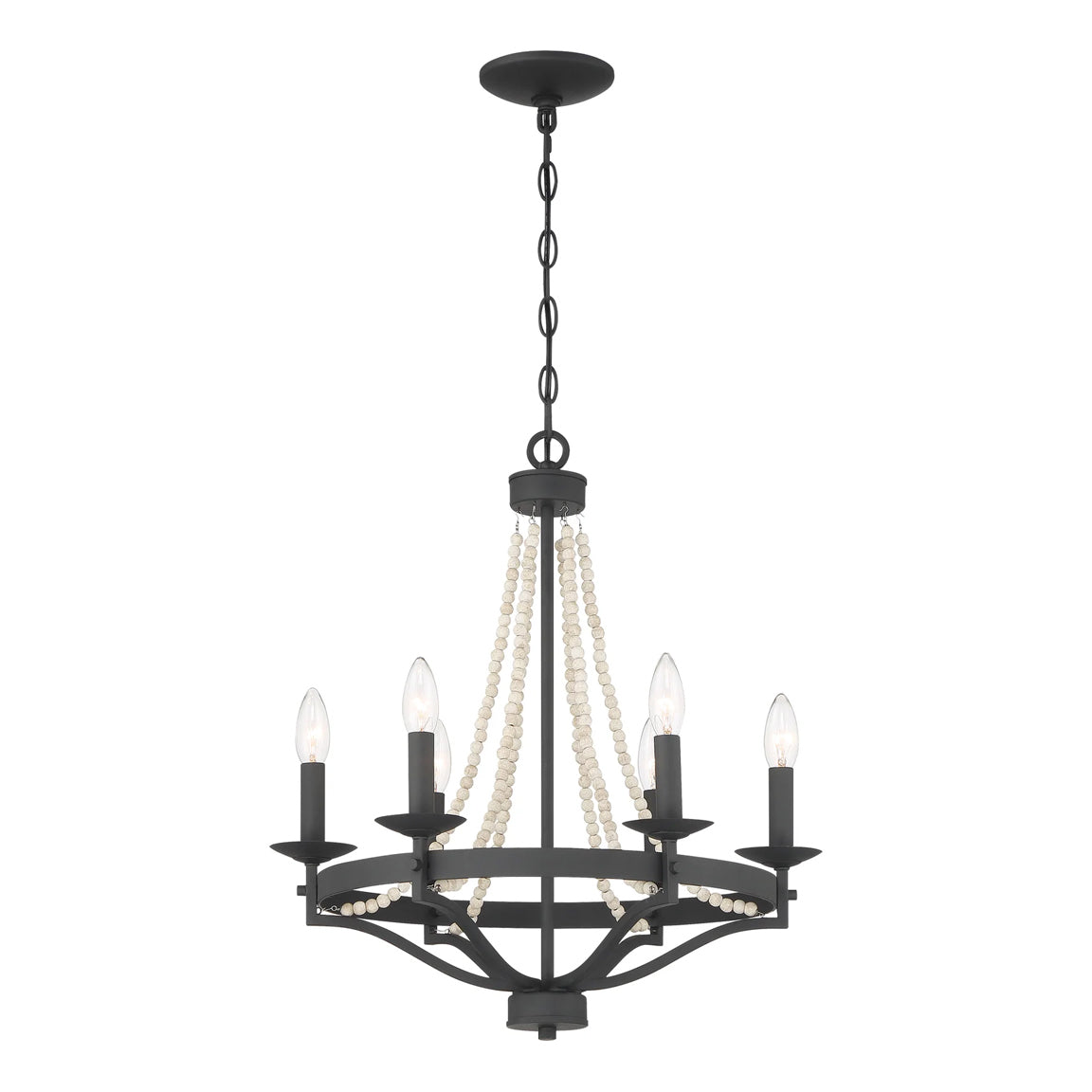 Isoren Ancien Industriel Bois Métal Lustre - Neutralighting