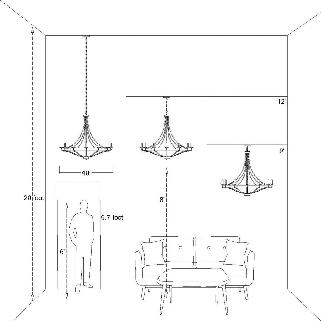 Isoren Ancien Industriel Bois Métal Lustre - Neutralighting