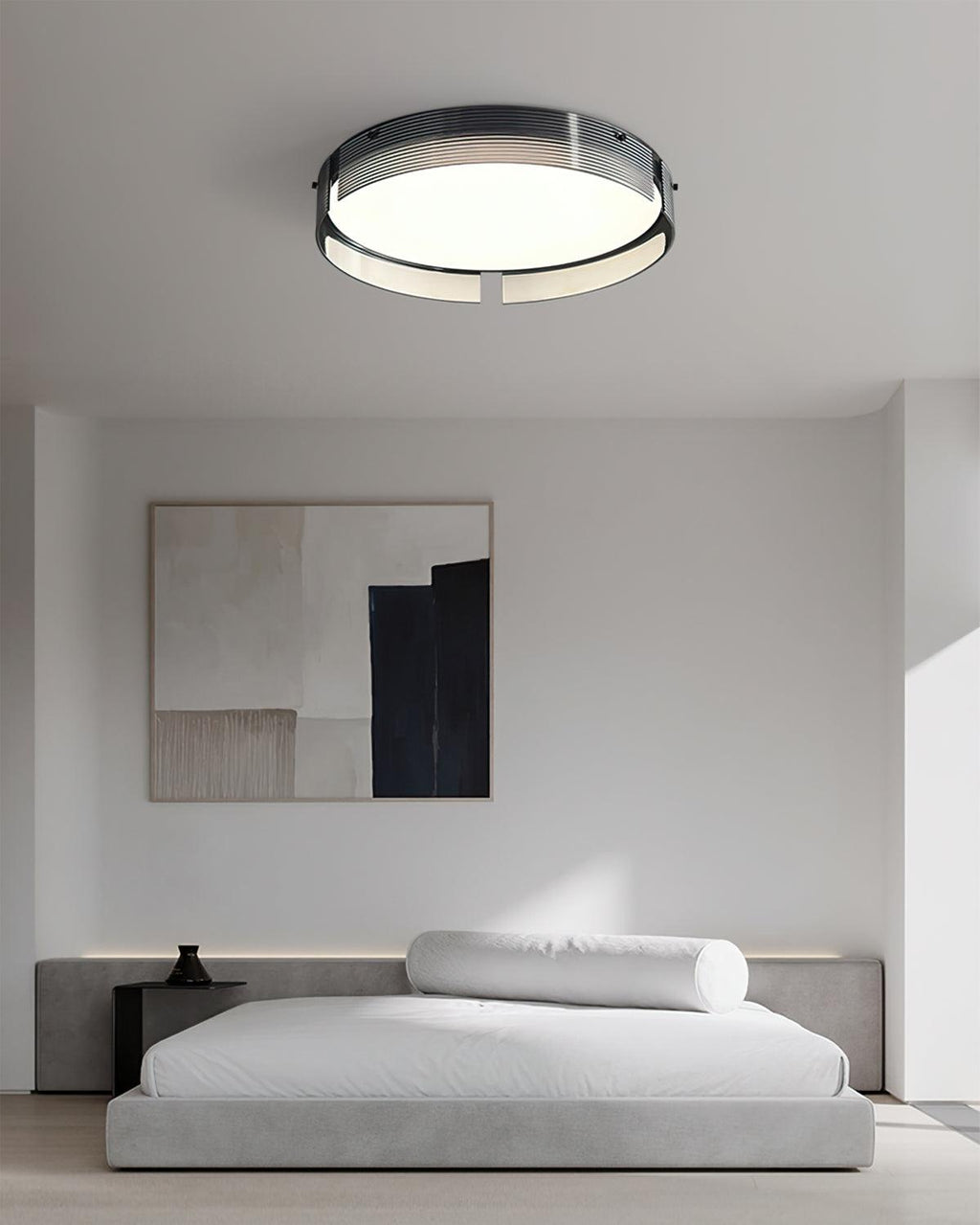 Stripe Lustre Plafonnier Moderne Laiton Lignes Élégantes - Neutralighting