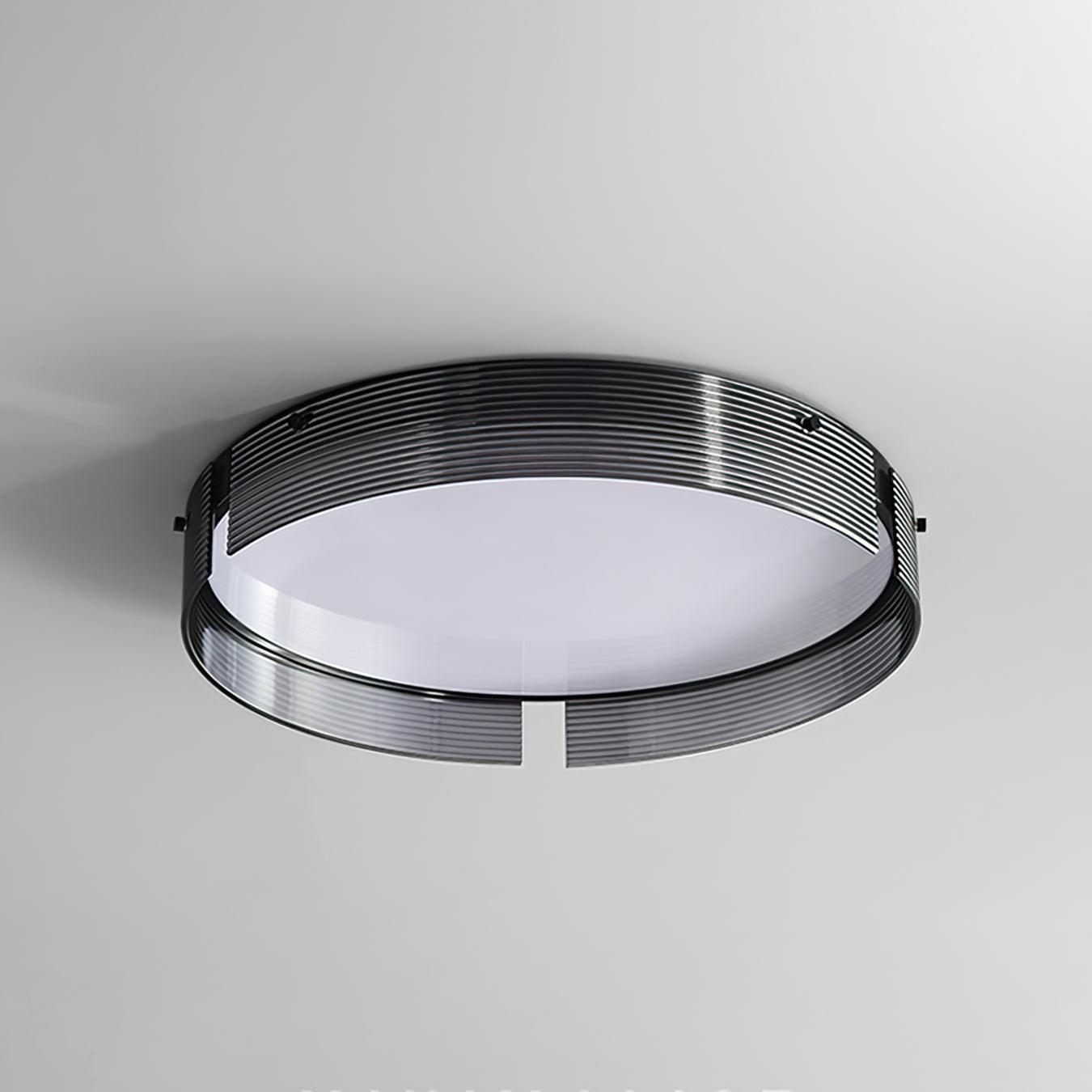 Stripe Lustre Plafonnier Moderne Laiton Lignes Élégantes - Neutralighting
