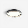 Stripe Laiton Plafonnier Cadre Circulaire Moderne Chambre - Neutralighting
