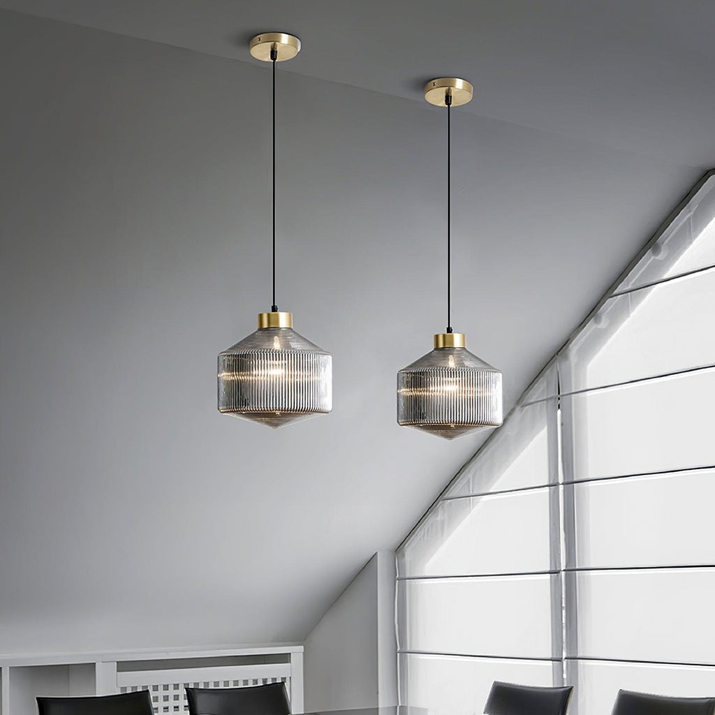 Velorarn Suspension Lampe Artistique en Verre - Neutralighting