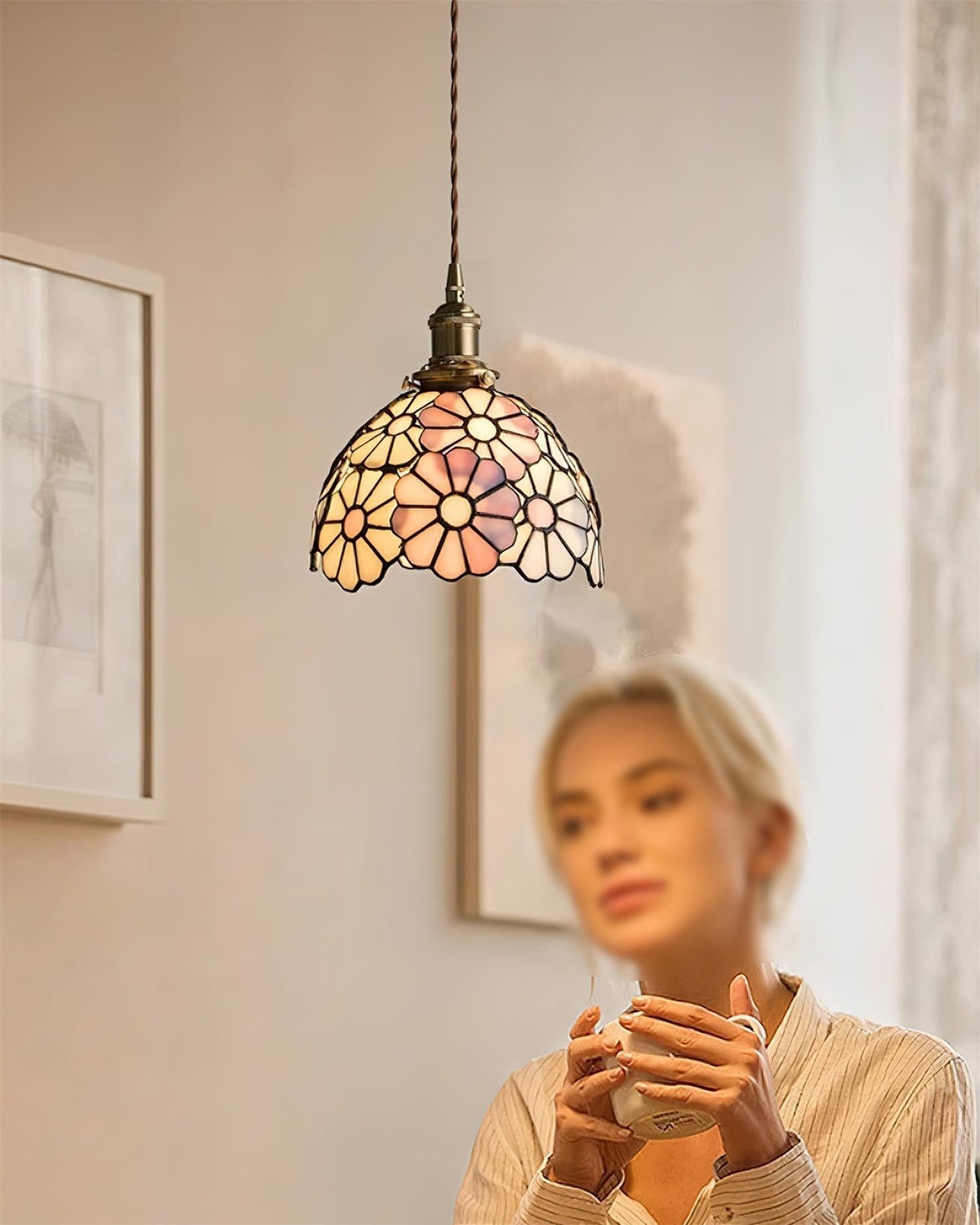 Suka Suspension Mosaïque Florale - Neutralighting