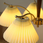 Nexus Lustre à Abat-Jours en Tissu Plissé - Neutralighting