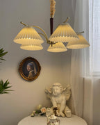 Nexus Lustre à Abat-Jours en Tissu Plissé - Neutralighting
