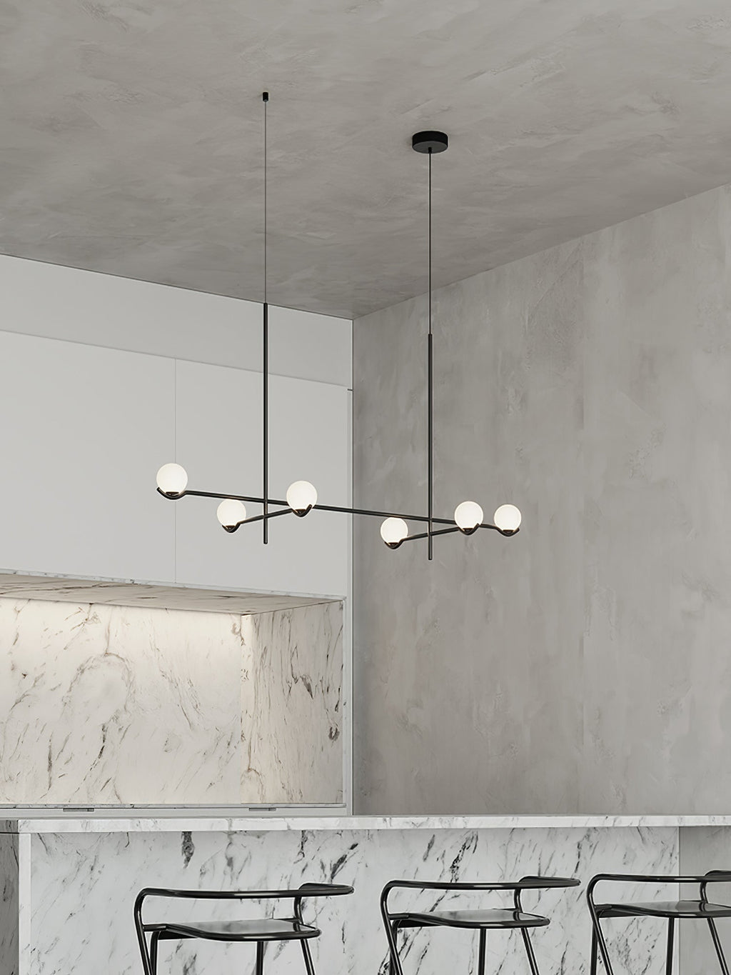 Fayno Lustre Globe Blanc - Neutralighting
