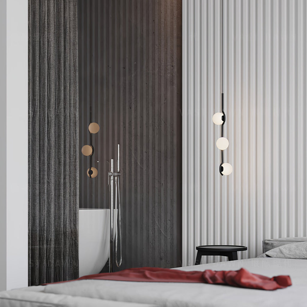 Fayno Lustre Globe Blanc - Neutralighting