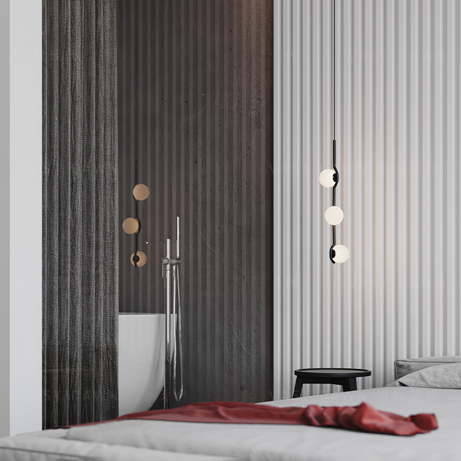 Fayno Lustre Globe Blanc - Neutralighting