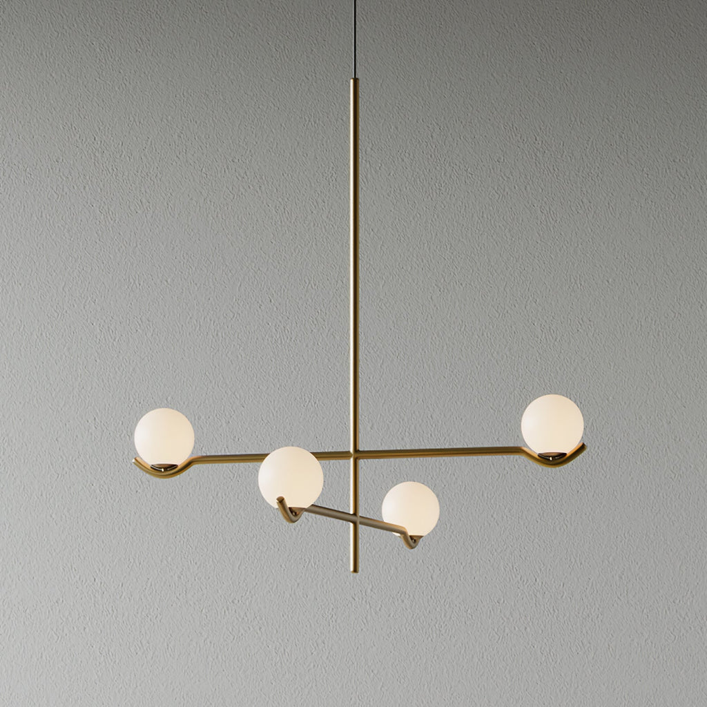 Fayno Lustre Globe Blanc - Neutralighting