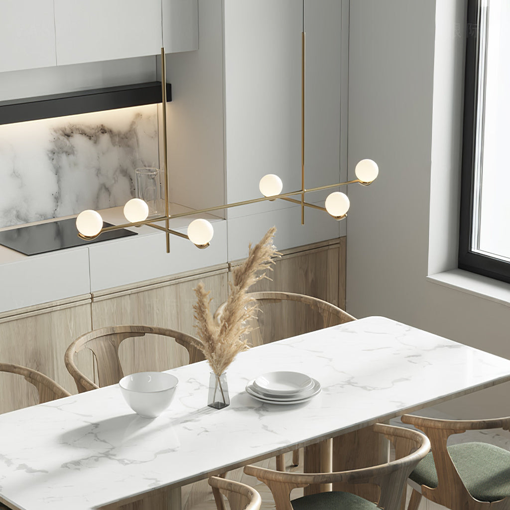 Fayno Lustre Globe Blanc - Neutralighting