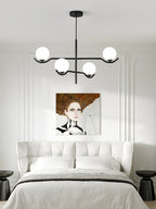 Fayno Lustre Globe Blanc - Neutralighting