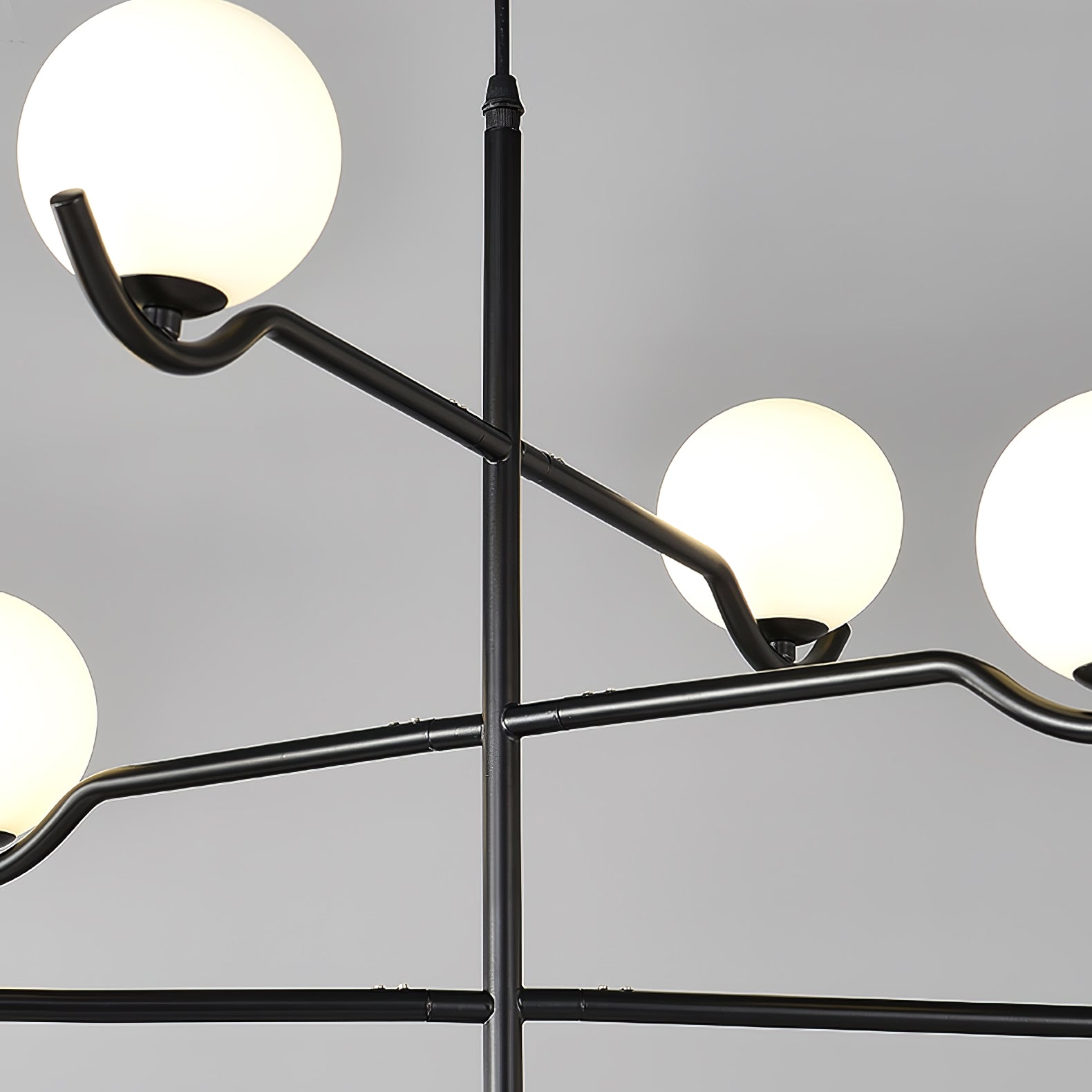 Fayno Lustre Globe Blanc - Neutralighting