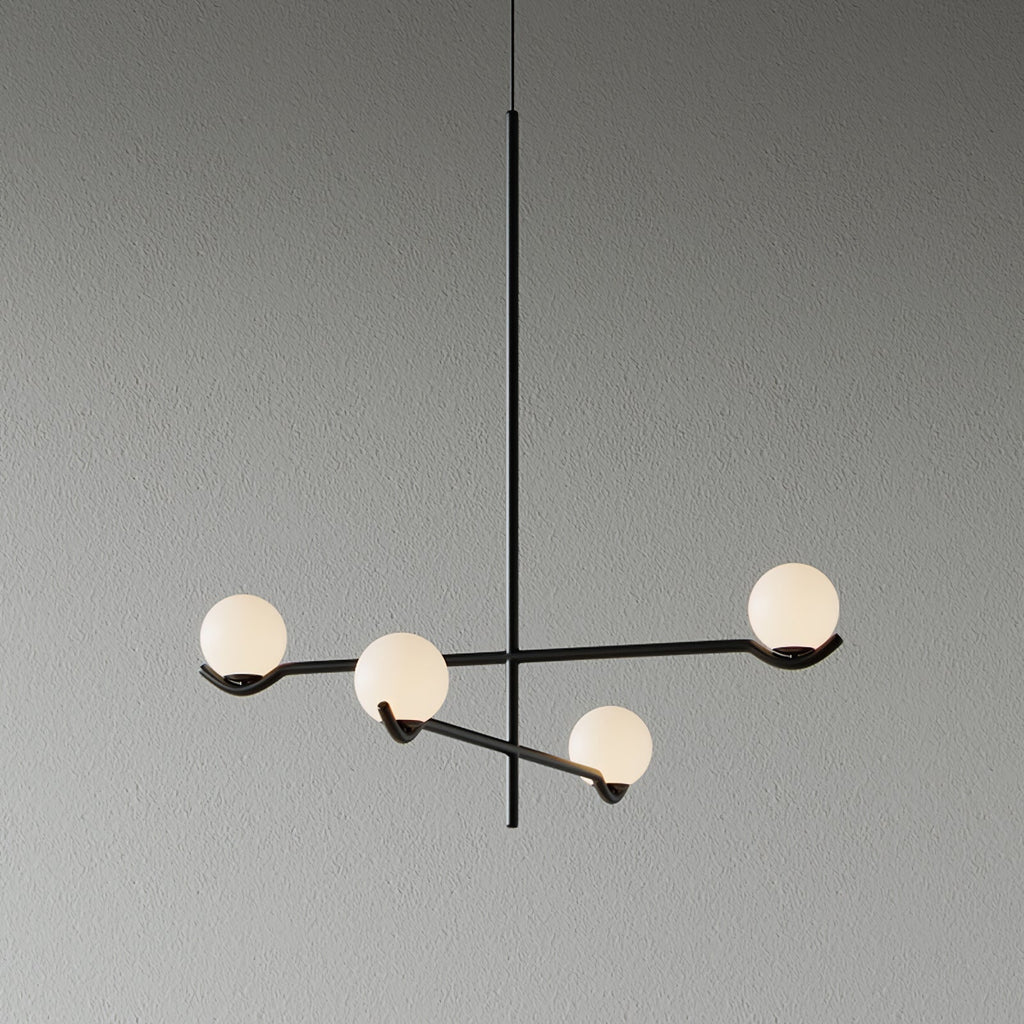 Fayno Lustre Globe Blanc - Neutralighting