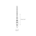 Iraeiel Ancien Minimaliste Bois Suspension - Neutralighting