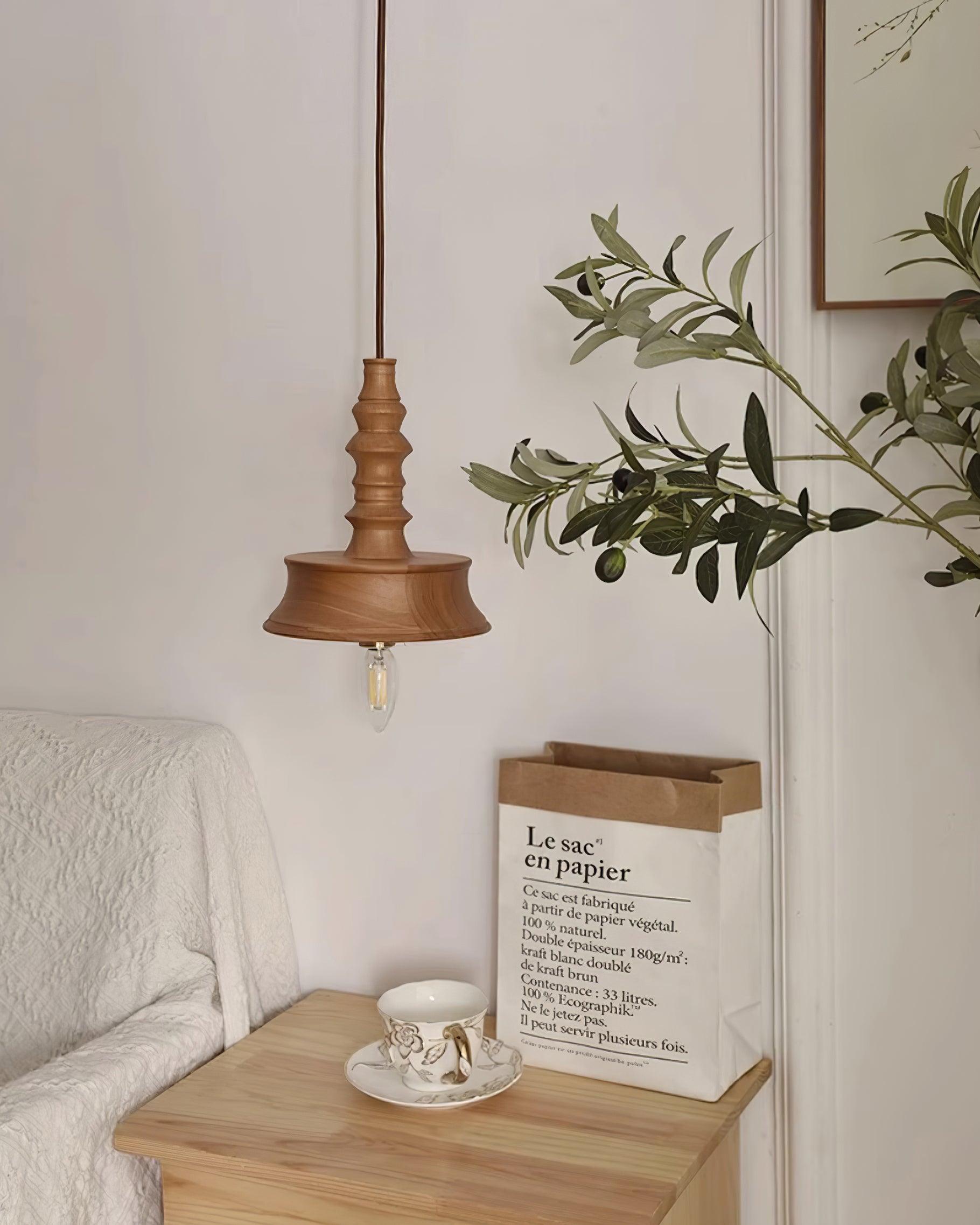 Cielo Lampe Pendante Moderne en Bois - Neutralighting