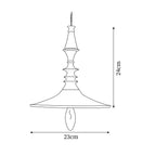 Cielo Lampe Pendante Moderne en Bois - Neutralighting
