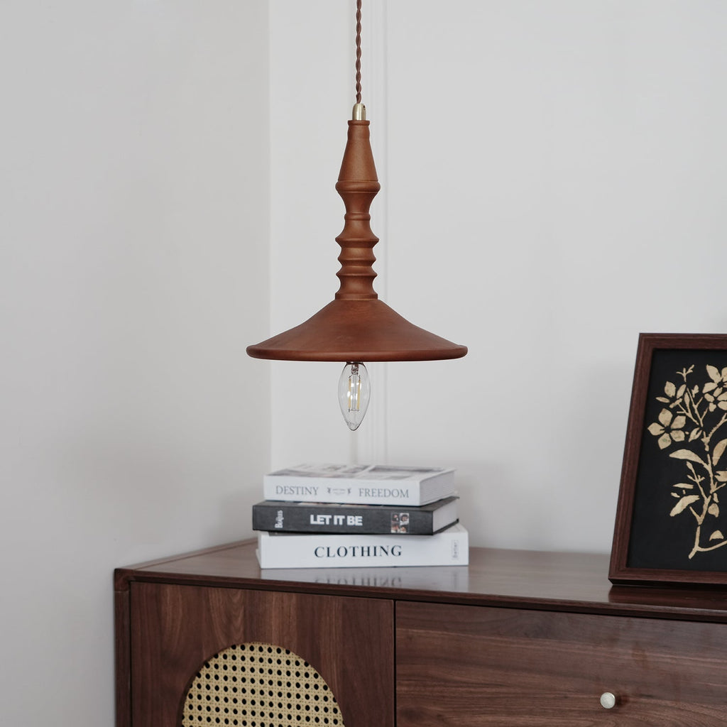 Tessira Suspension Industrielle en Bois - Neutralighting