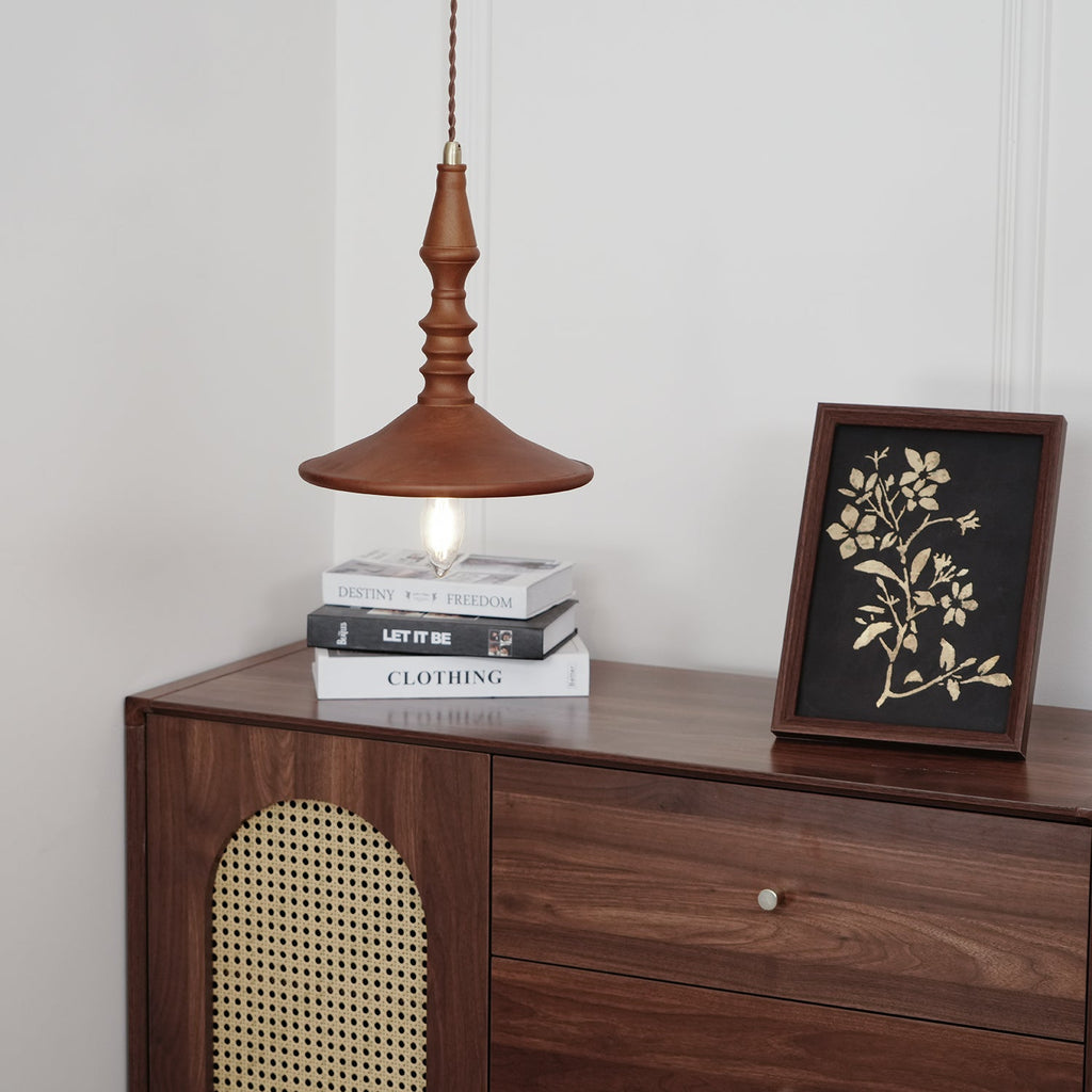 Tessira Suspension Industrielle en Bois - Neutralighting