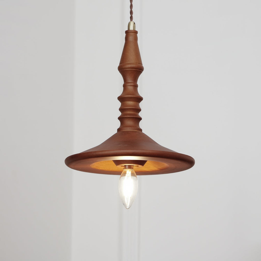 Tessira Suspension Industrielle en Bois - Neutralighting