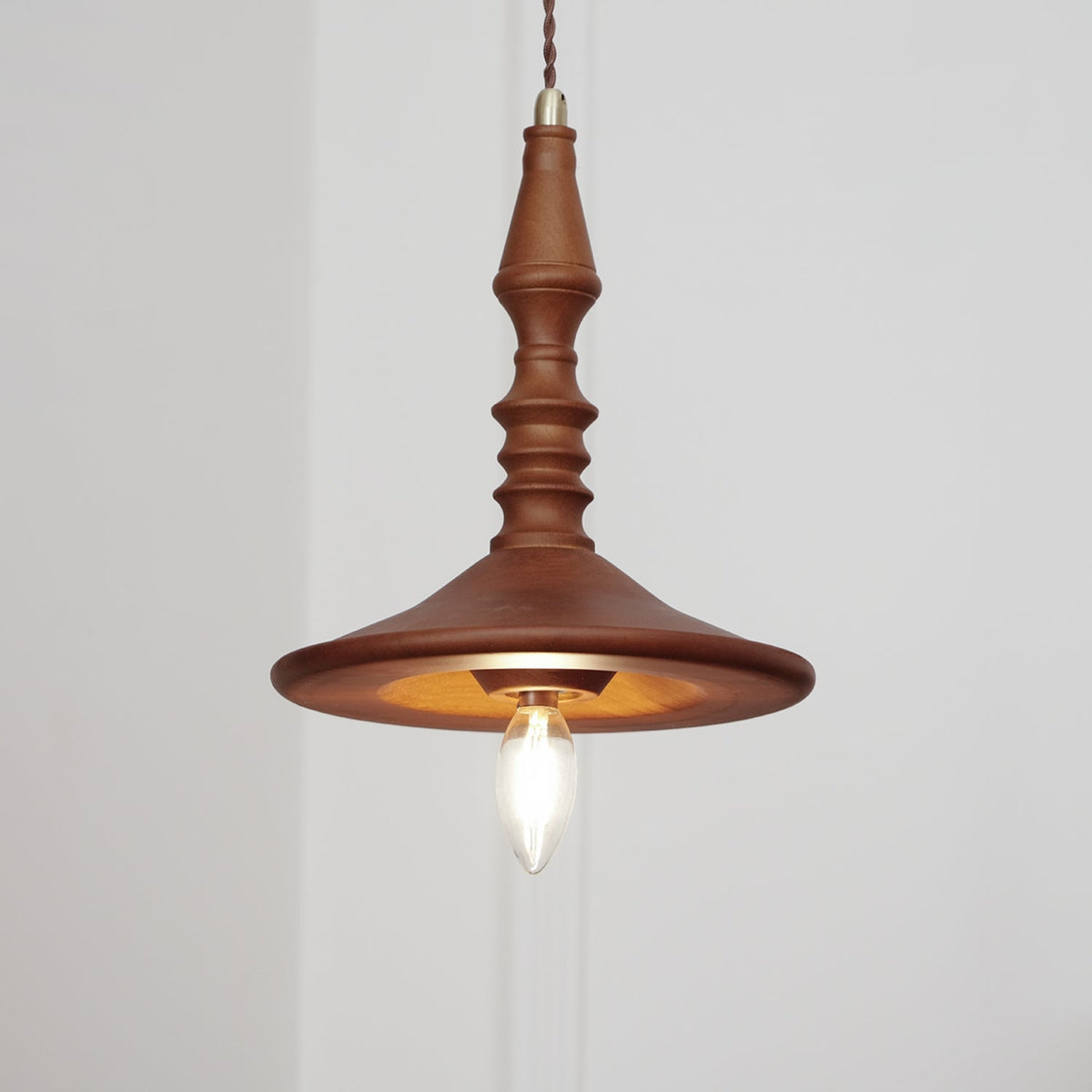 Tessira Suspension Industrielle en Bois - Neutralighting