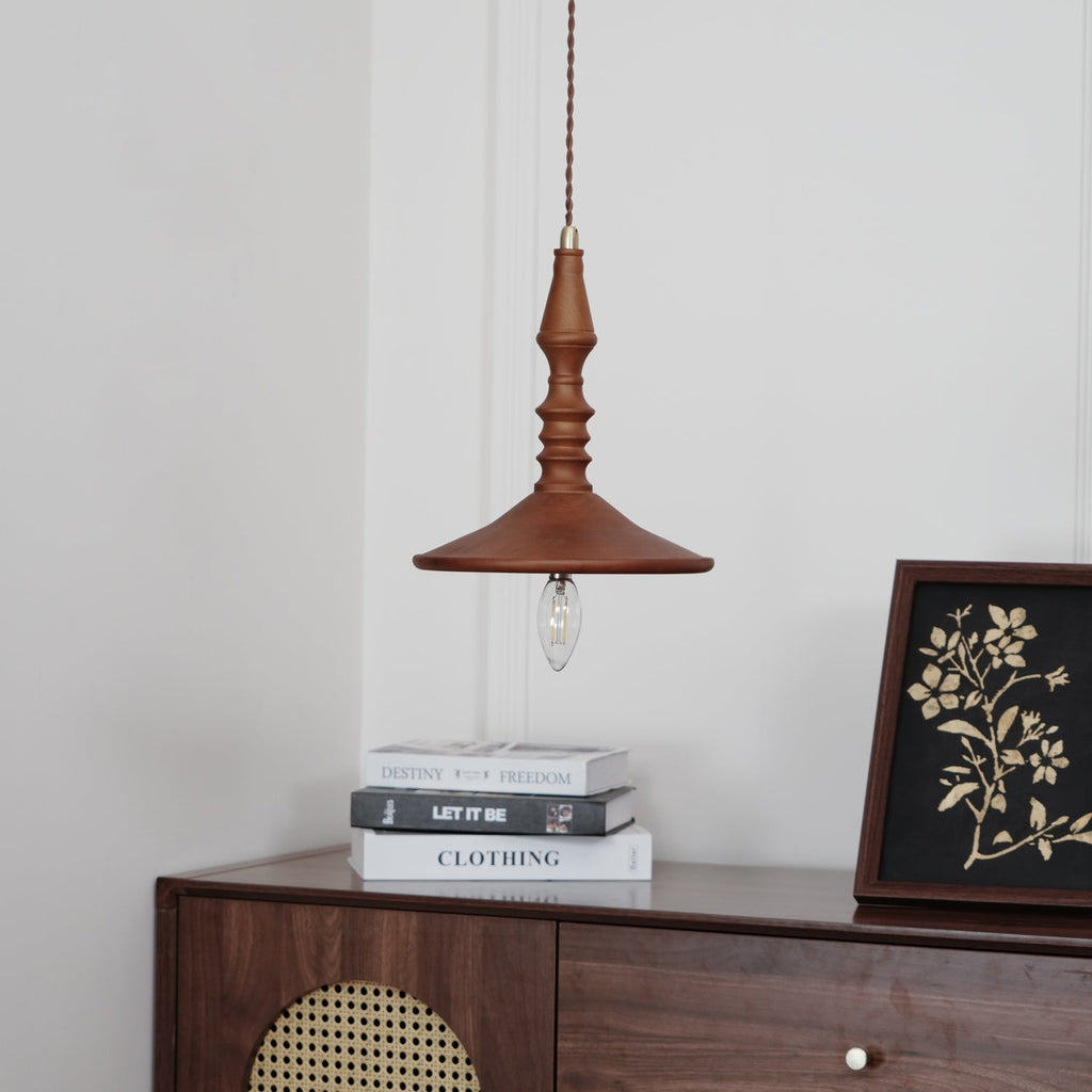 Tessira Suspension Industrielle en Bois - Neutralighting