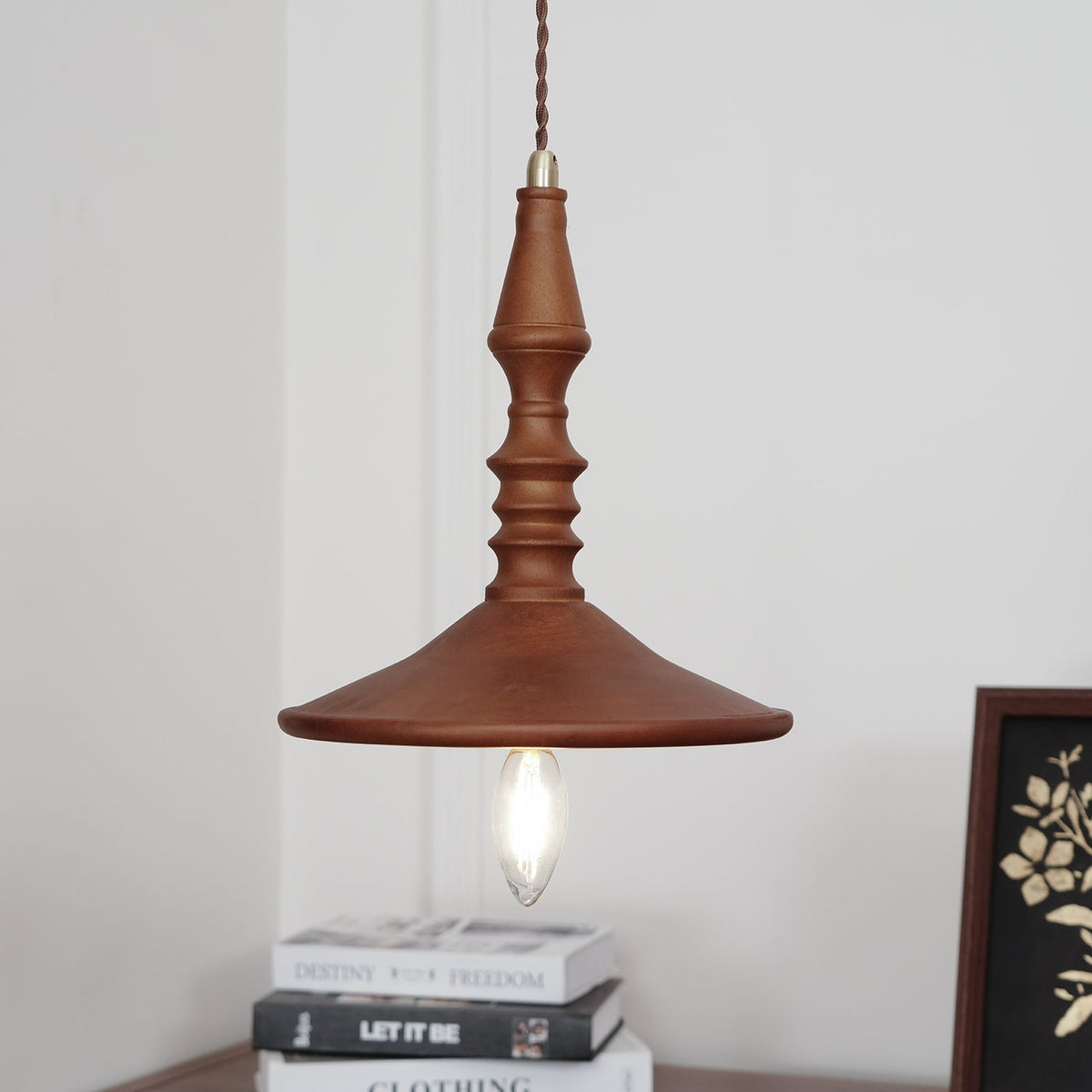 Tessira Suspension Industrielle en Bois - Neutralighting