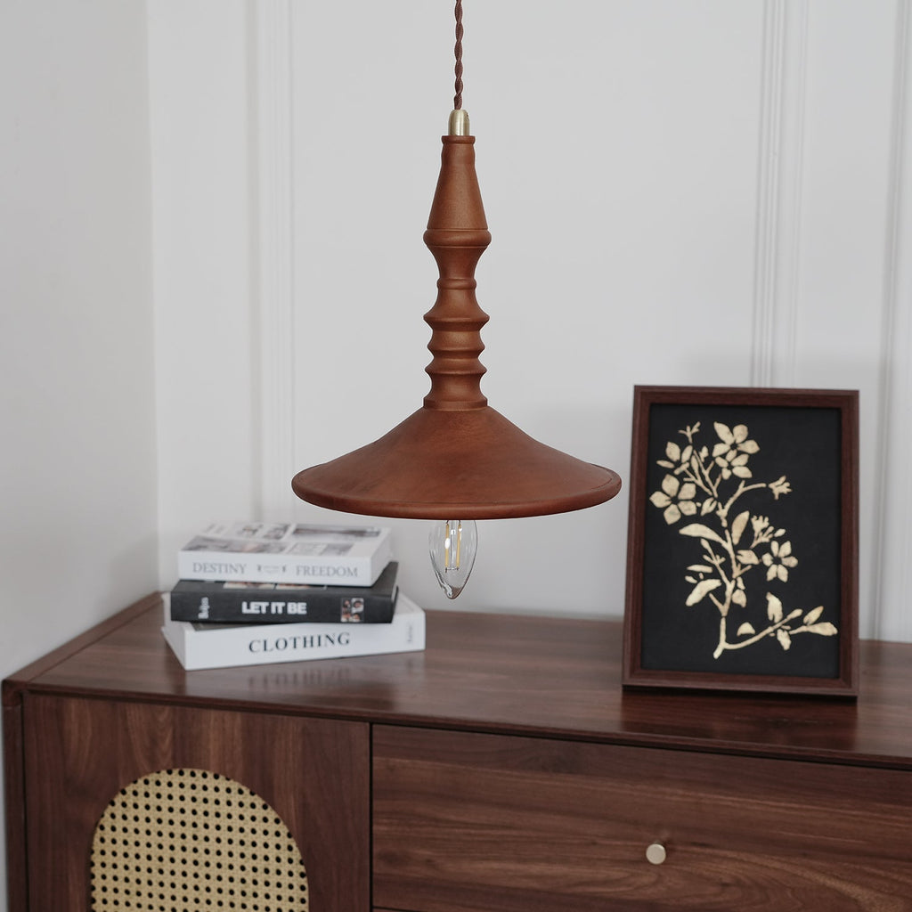 Tessira Suspension Industrielle en Bois - Neutralighting