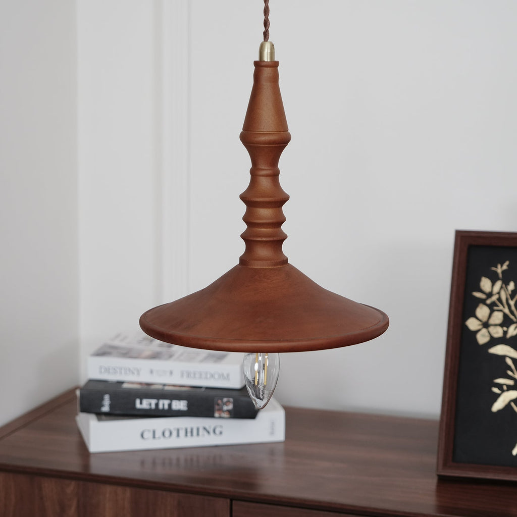 Tessira Suspension Industrielle en Bois - Neutralighting