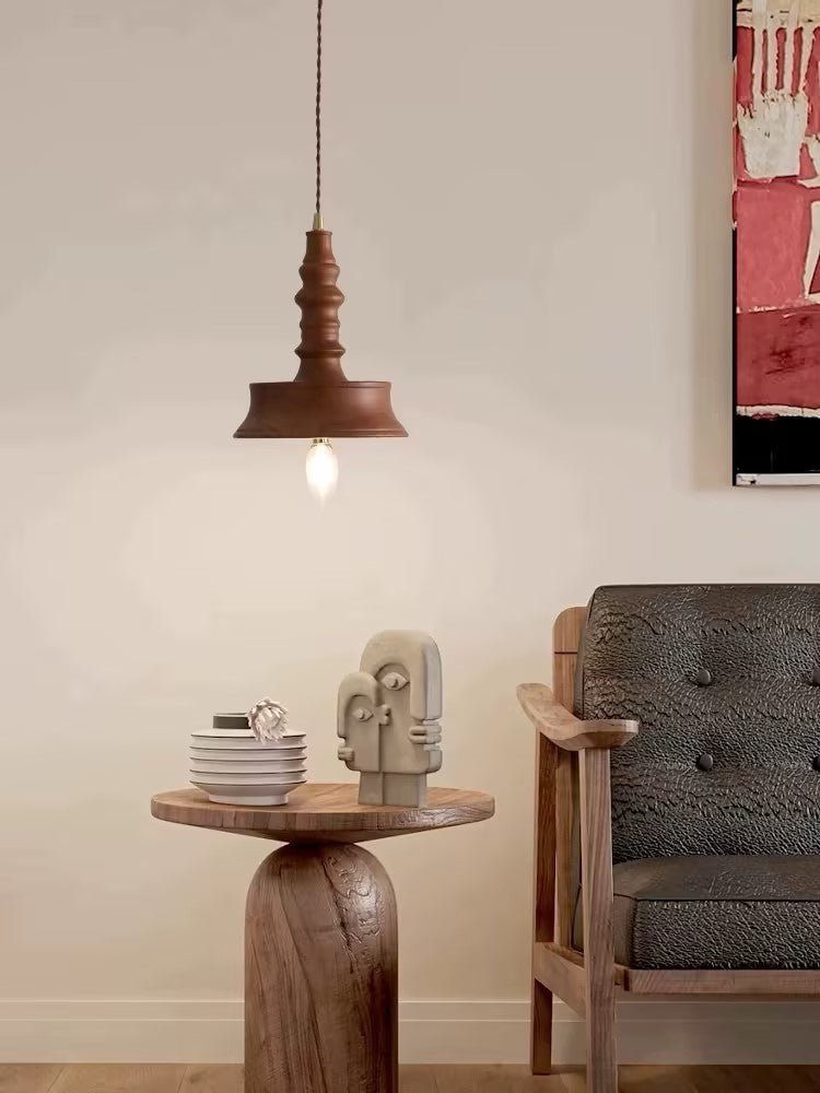 Tessira Suspension Industrielle en Bois - Neutralighting